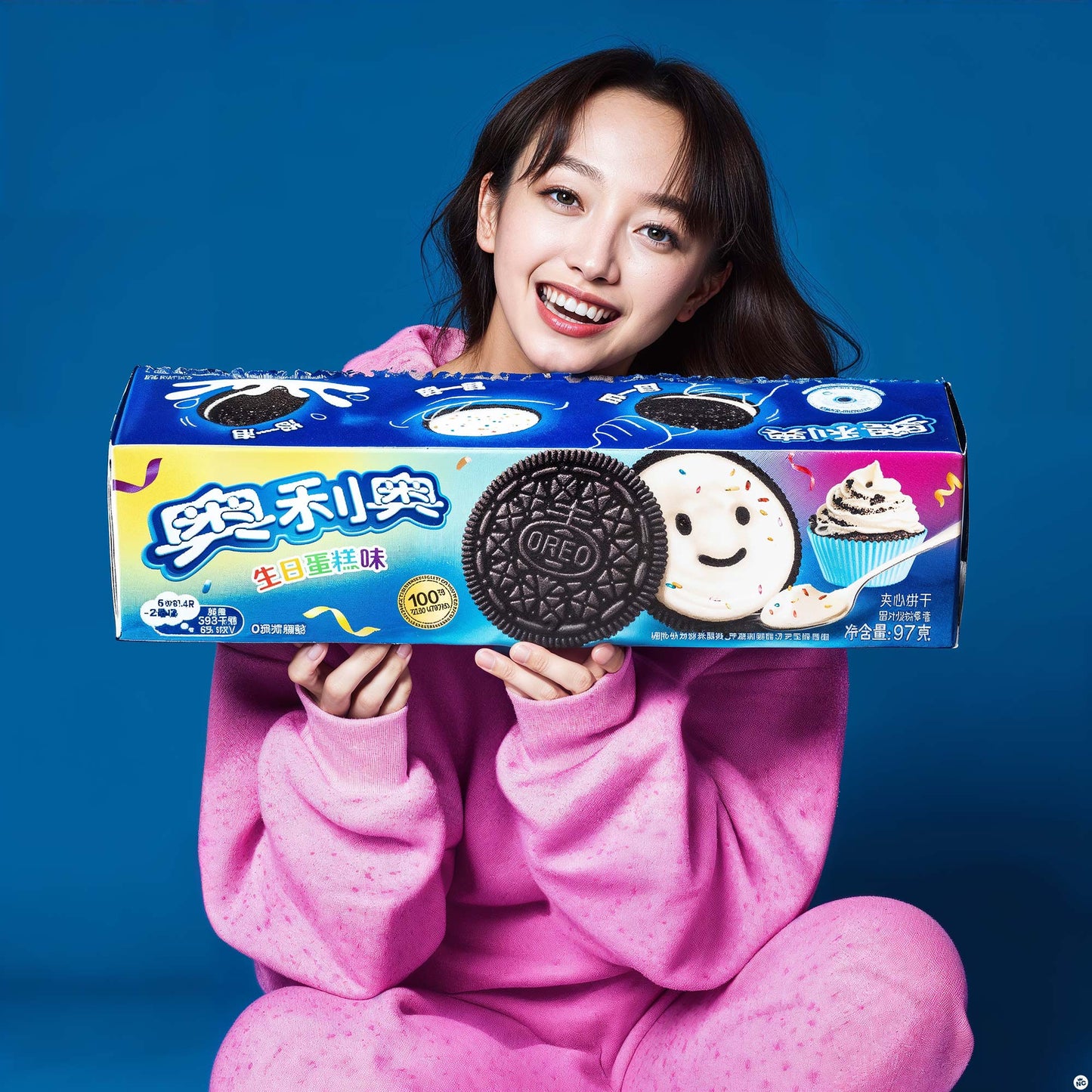 Oreo Cookies Variety Pack 97g - Chocolate, Strawberry, Oolong Peach, Matcha, Birthday Cake, Cheese, Blue Raspberry - 7 Packs