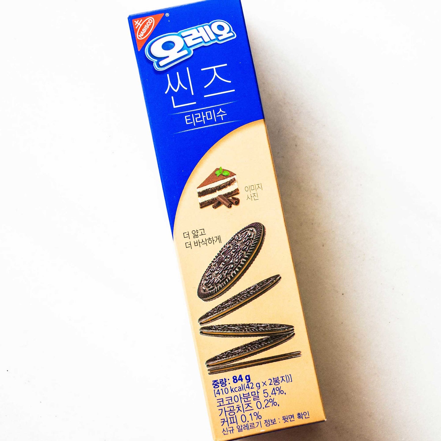 Oreo Tiramisu Thins Cookies 84g