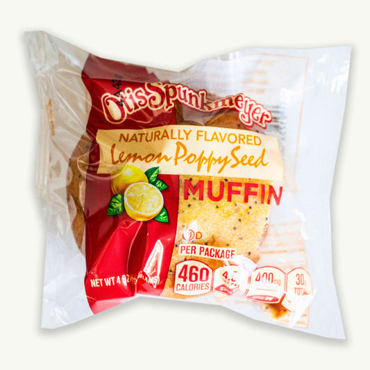 Otis Spunkmeyer Lemon Poppy Muffin 4oz