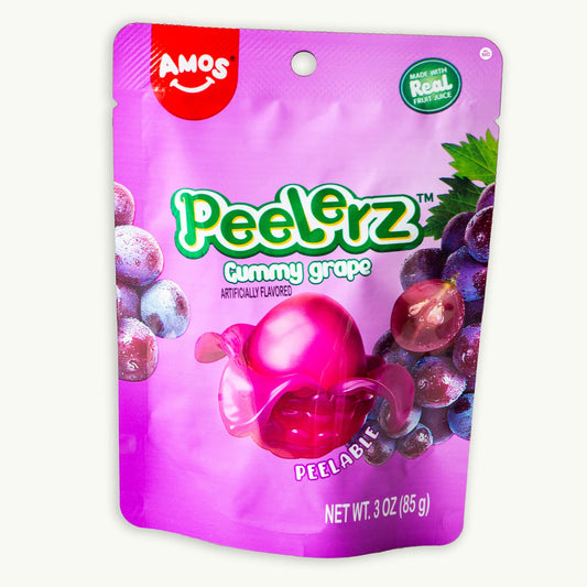 Peelerz Grape Peelable Gummy Candy 3oz