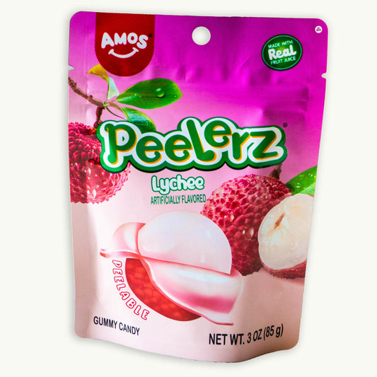 Peelerz Lychee Peelable Gummy Candy 3oz