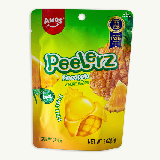 Peelerz Pineapple Peelable Gummy Candy 3oz