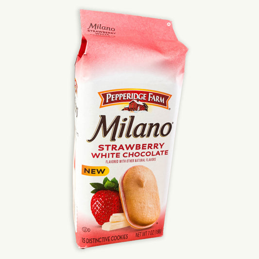 Pepperidge Farm Milano Strawberry White Chocolate Cookies 7oz