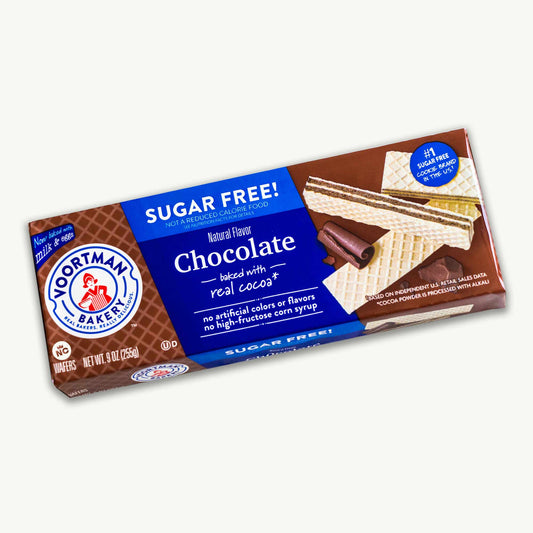 Voortman Chocolate Sugar Free Wafers 9oz