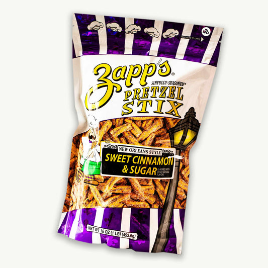 Zapp's Sweet Cinnamon and Sugar Pretzel Stix 16oz