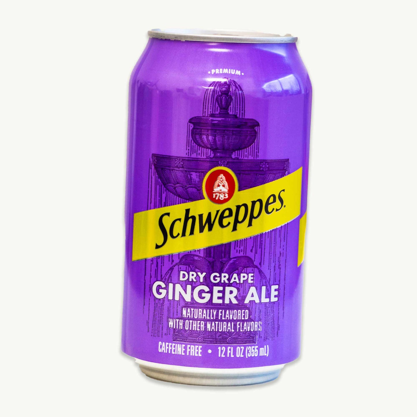 Schweppes Dry Grape Ginger Ale 12oz