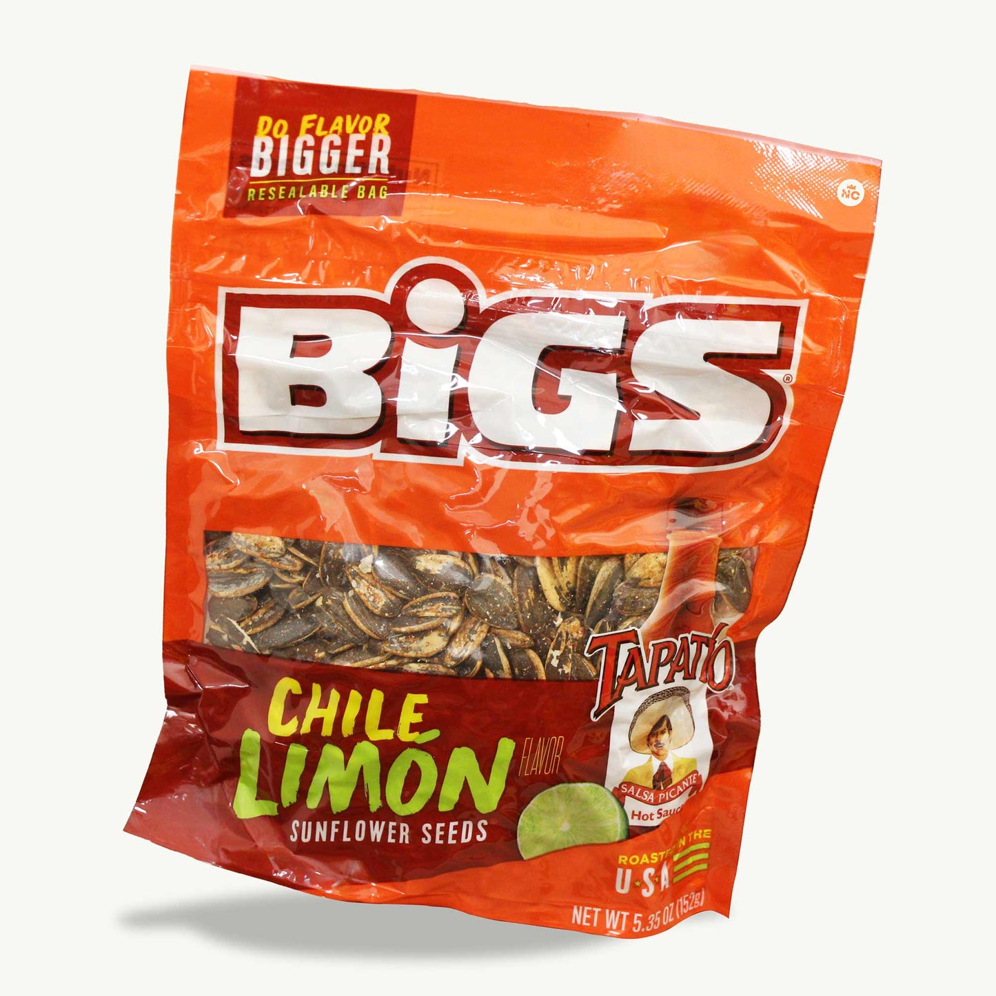 BIGS Tapatio Chili Limon Sunflower Seeds 5.35oz