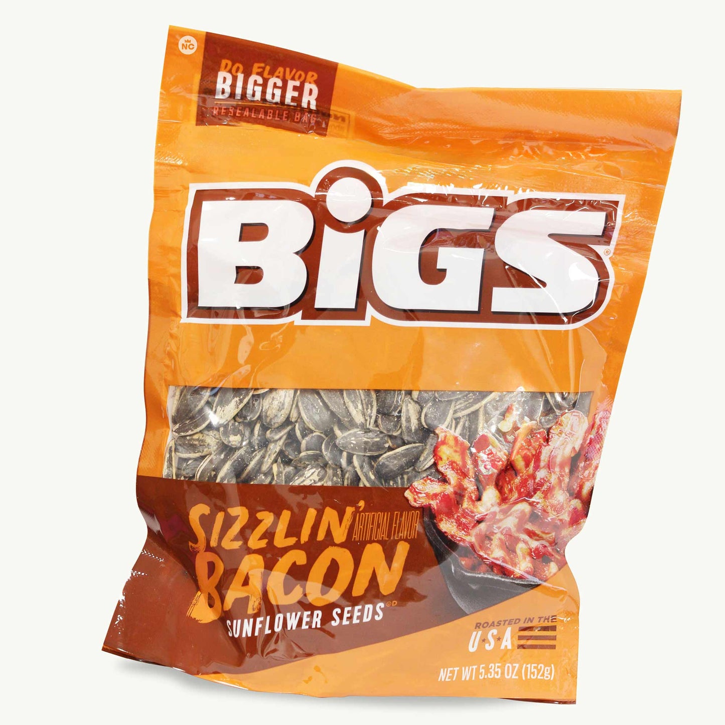 BIGS Sizzlin Bacon Sunflower Seeds 5.35oz