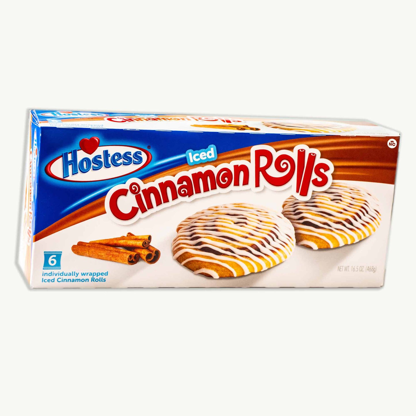 Hostess Iced Cinnamon Rolls 6ct