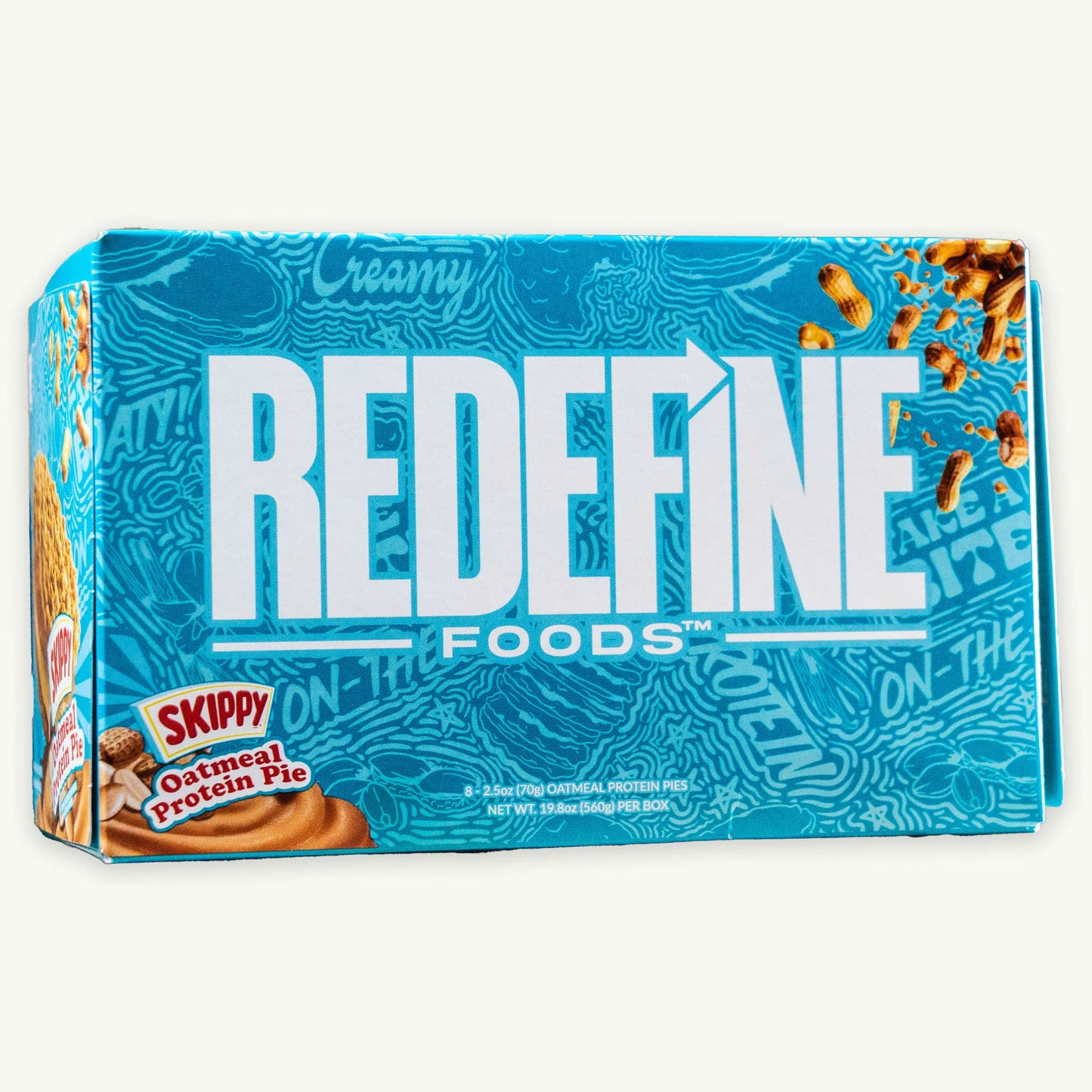 Redefine Foods Skippy Peanut Butter Oatmeal Protein Pie
