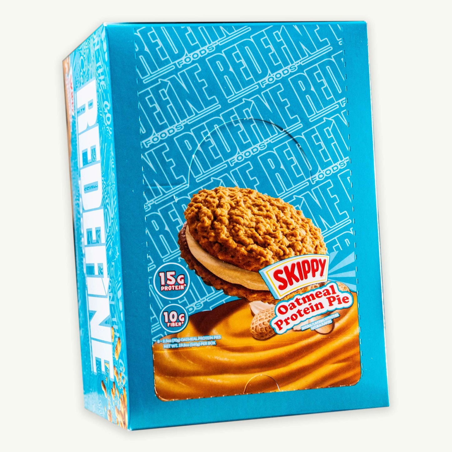 Redefine Foods Skippy Peanut Butter Oatmeal Protein Pie