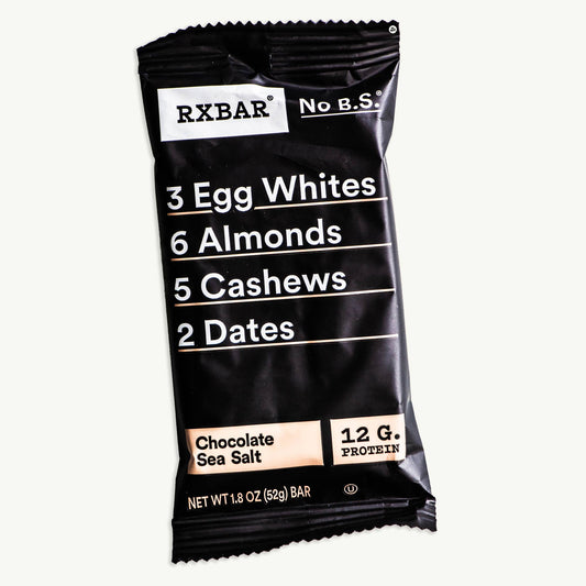 RXBAR Chocolate Sea Salt 12g Protein Bar 1.8oz