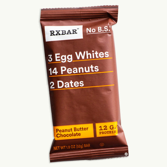 RXBAR Peanut Butter Chocolate 12g Protein Bar 1.8oz