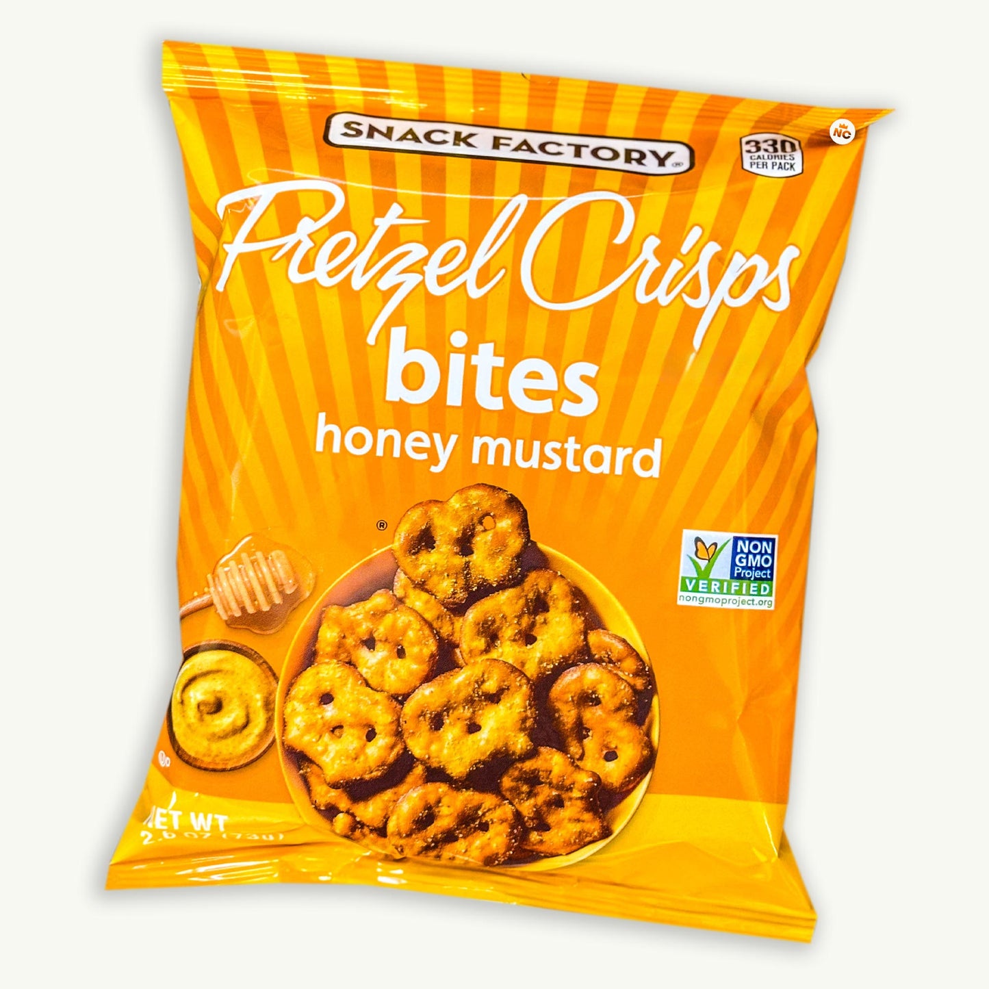 Pretzel Crisps Bites Honey Mustard 2.6oz