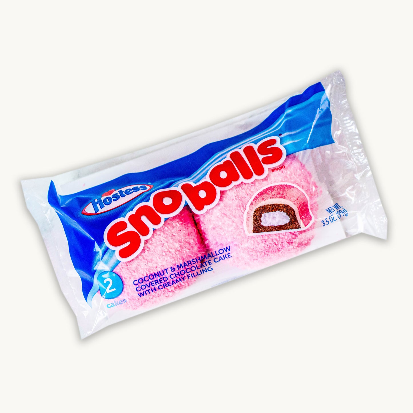 Hostess Snowballs Single Serve 2ct