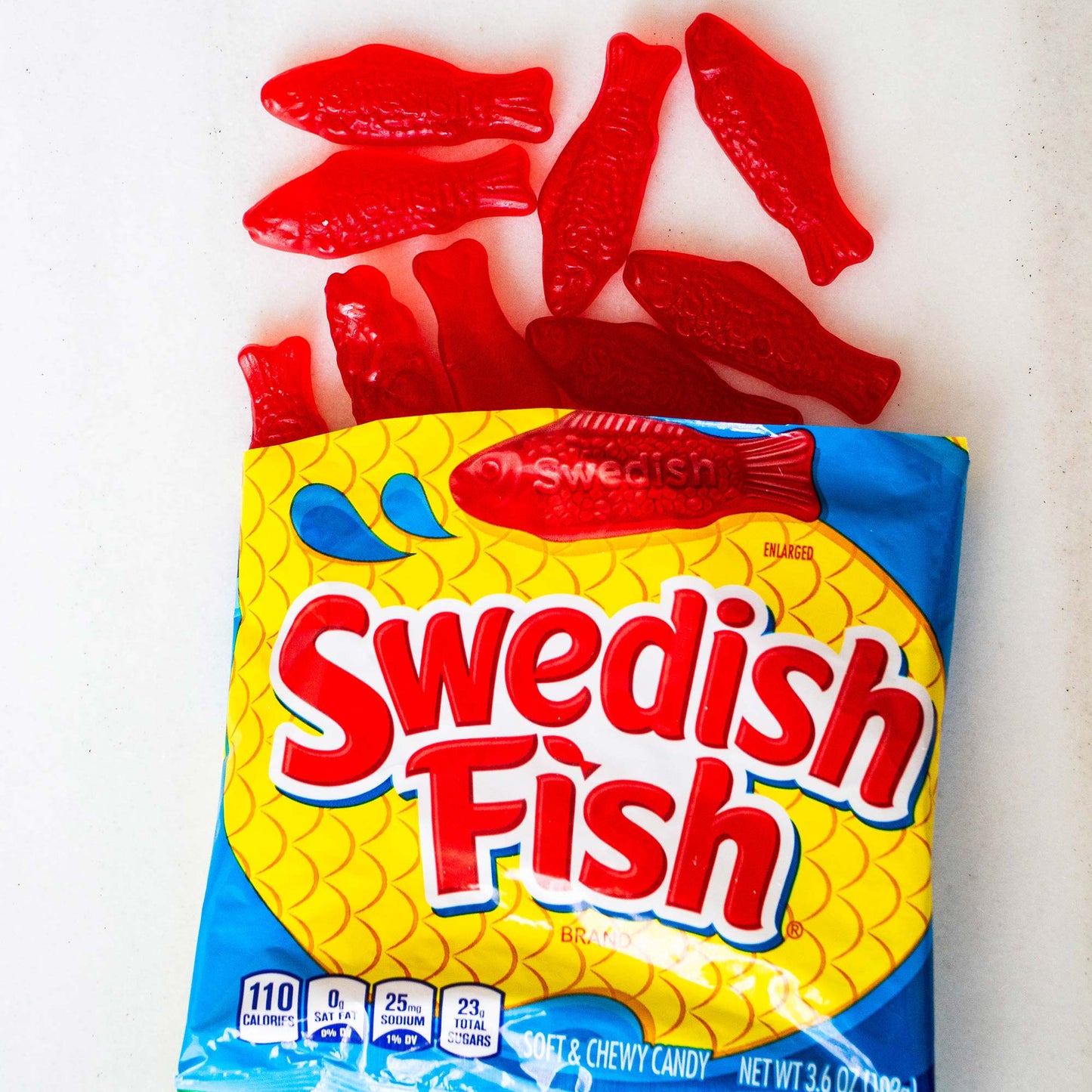 Swedish Fish Soft Chewy Candy 3.6oz