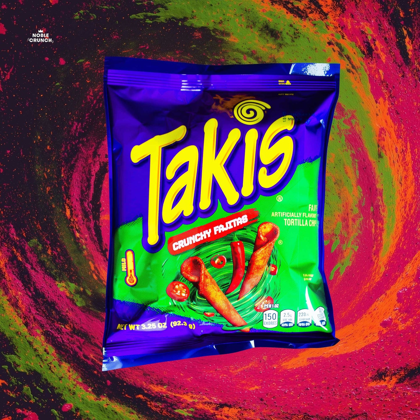 Takis Crunchy Fajitas Tortilla Chips 3.25oz