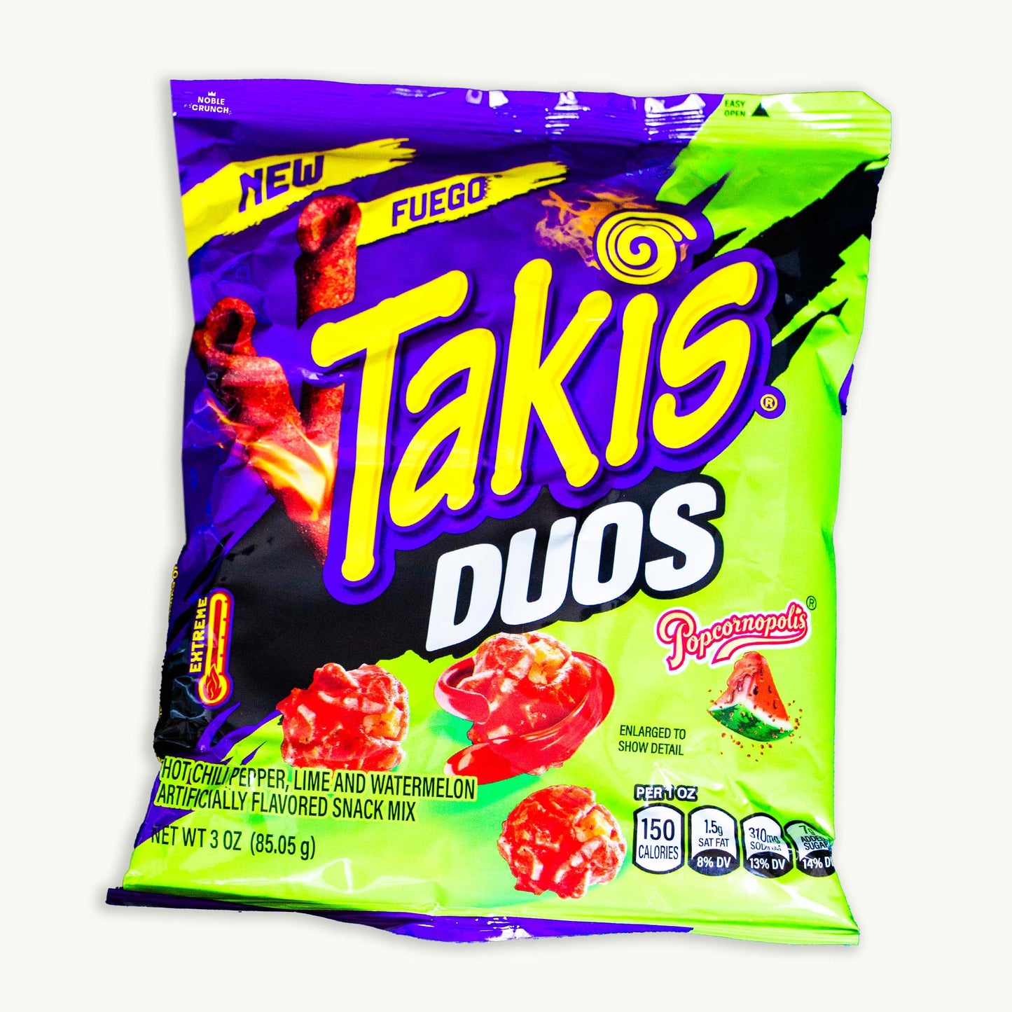 Takis Fuego Duos Chili Lime Watermelon Snack Mix 3oz