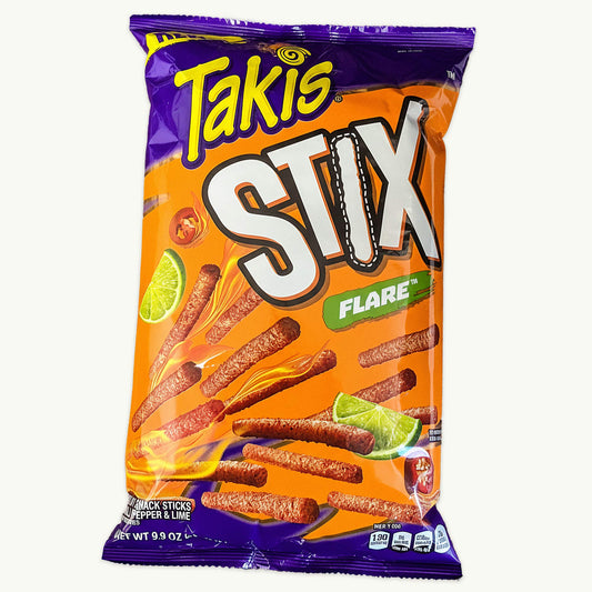 Takis Flare Stix Chili Pepper & Lime Corn Snack 9.9oz