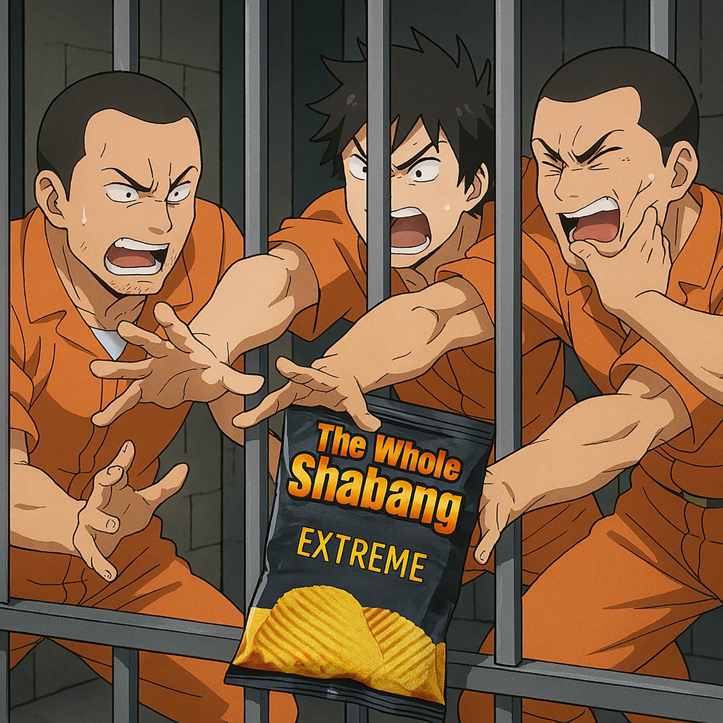 The Whole Shabang Potato Chips Variety Pack (1.5oz) -  Original (3pk) - EXTREME (3pk) - Party Mix 4oz -7 Items