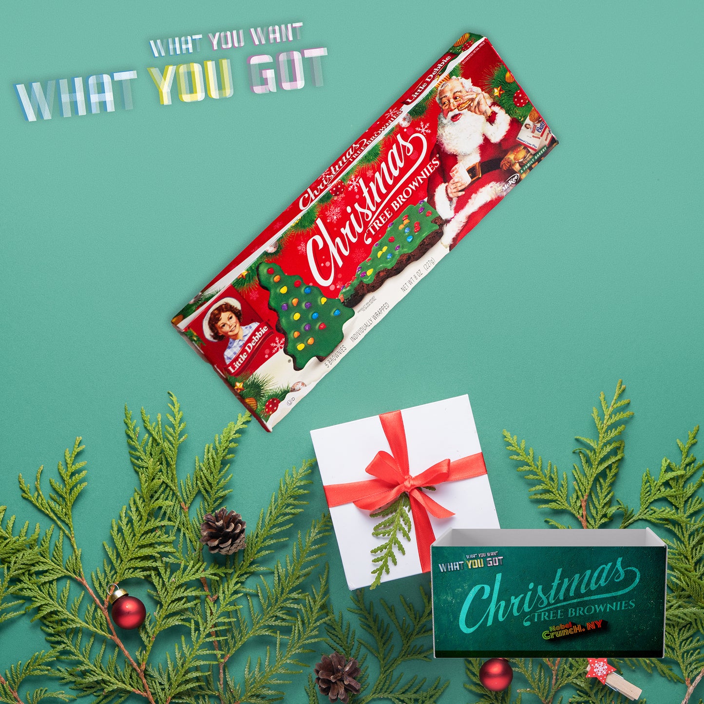 Little Debbie Christmas Tree Brownies 5ct 8oz