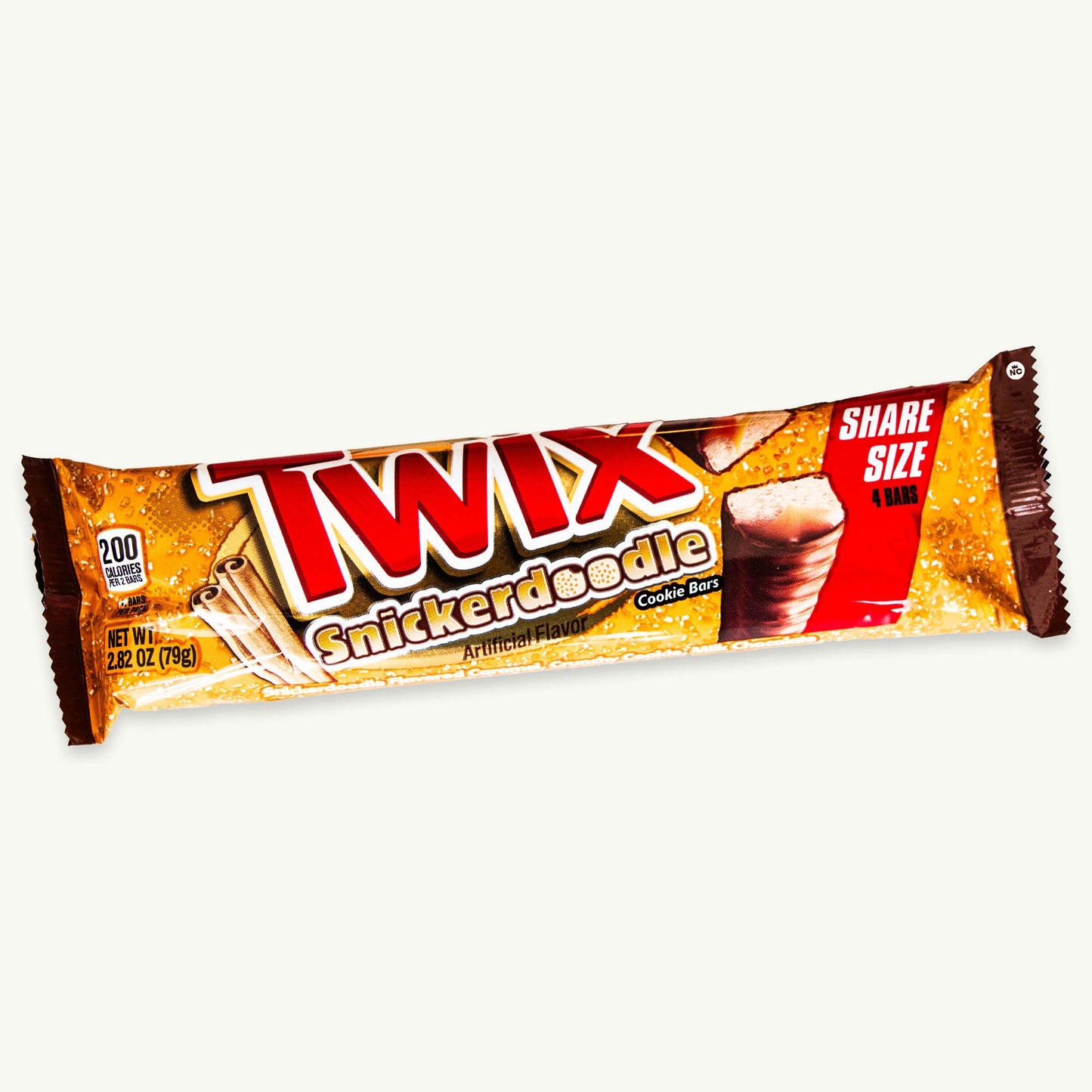 Twix Snickerdoodle Cookie Chocolate Candy Bar Share Size 2.82oz (6 bars) - Elmer's Jalapeno Cheddar Cheewees Cheese Curls 2oz - 7 Items