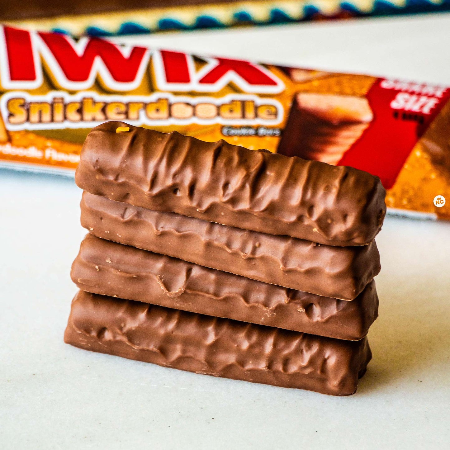 Twix Snickerdoodle Cookie Chocolate Candy Bar Share Size 2.82oz (6 bars) - Elmer's Jalapeno Cheddar Cheewees Cheese Curls 2oz - 7 Items