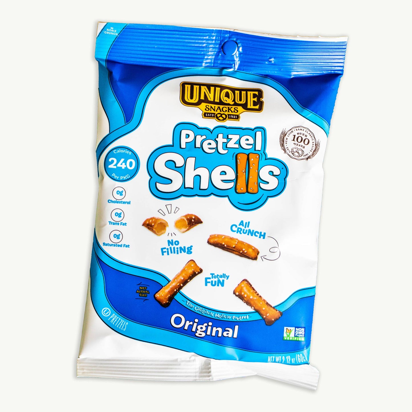 Unique Original Pretzel Shells 2.12oz