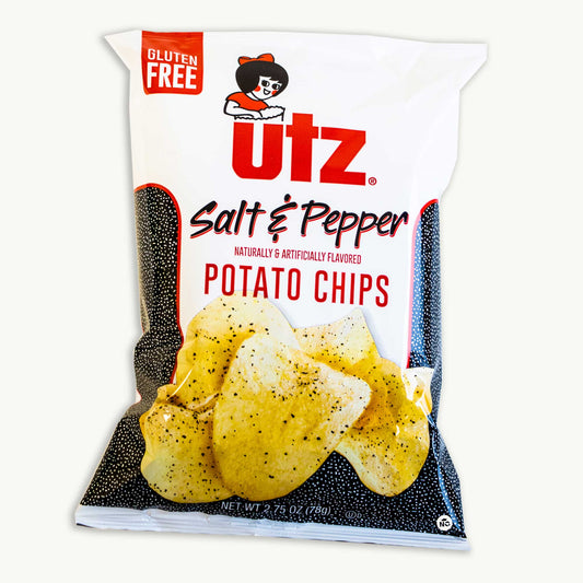 Utz Salt Pepper Potato Chips 2.75oz