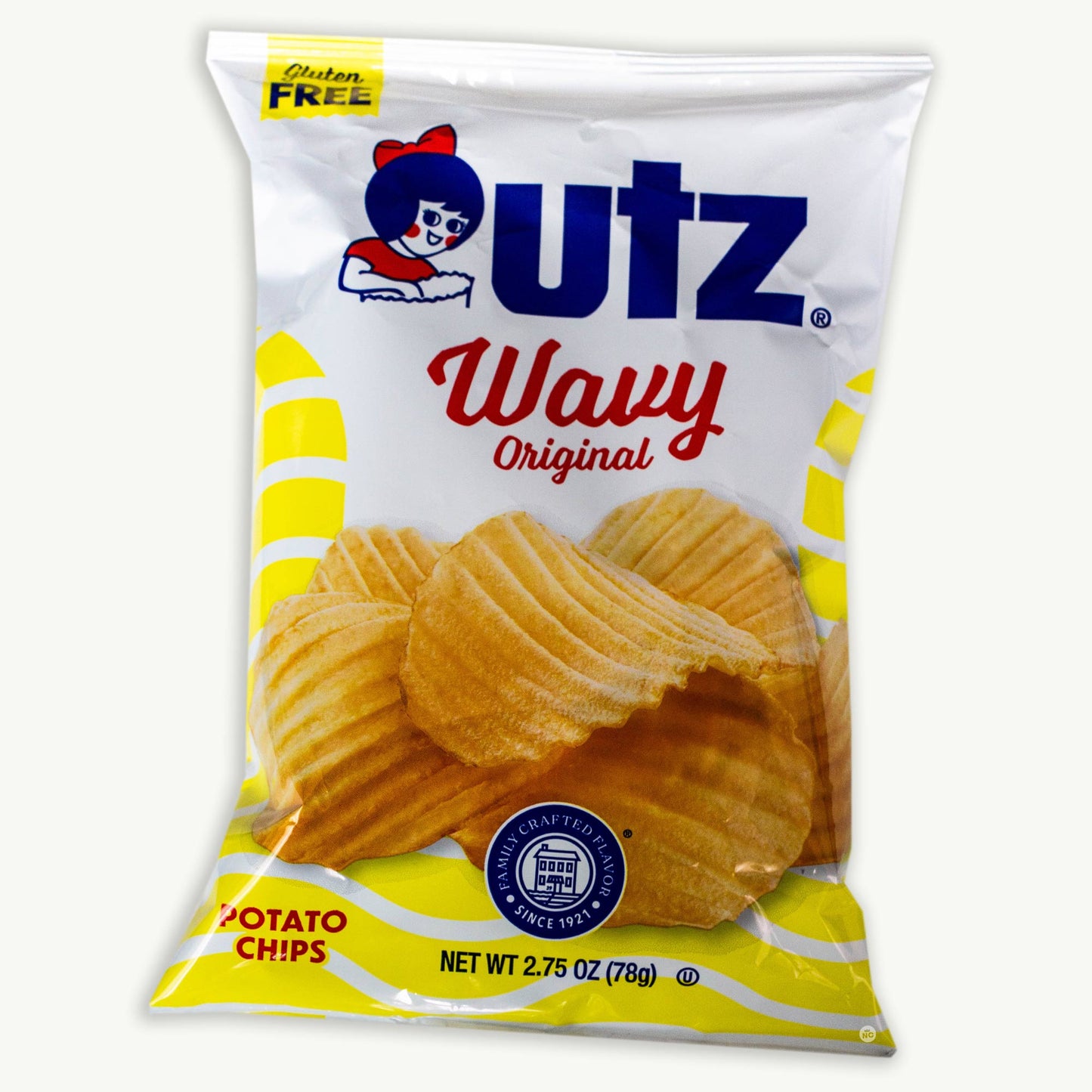 DAVID BIGS Sunflower Seed Variety Pack 9, 5.25OZ - Utz Wavy Original Potato Chip 2.75oz - 10 Items