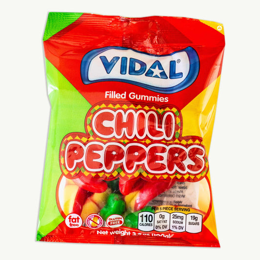 Vidal Chili Peppers Gummies 3.5oz