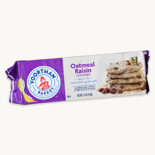 Voortman Oatmeal Raisin Cookies 7.4oz