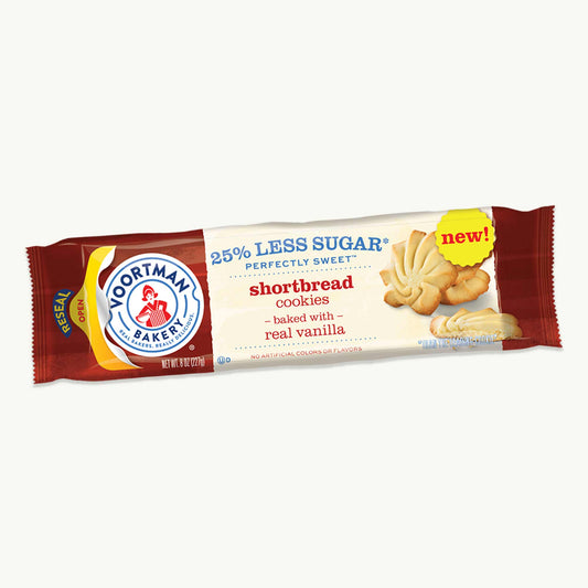 Voortman Perfectly Sweet Shortbread Cookies 8oz