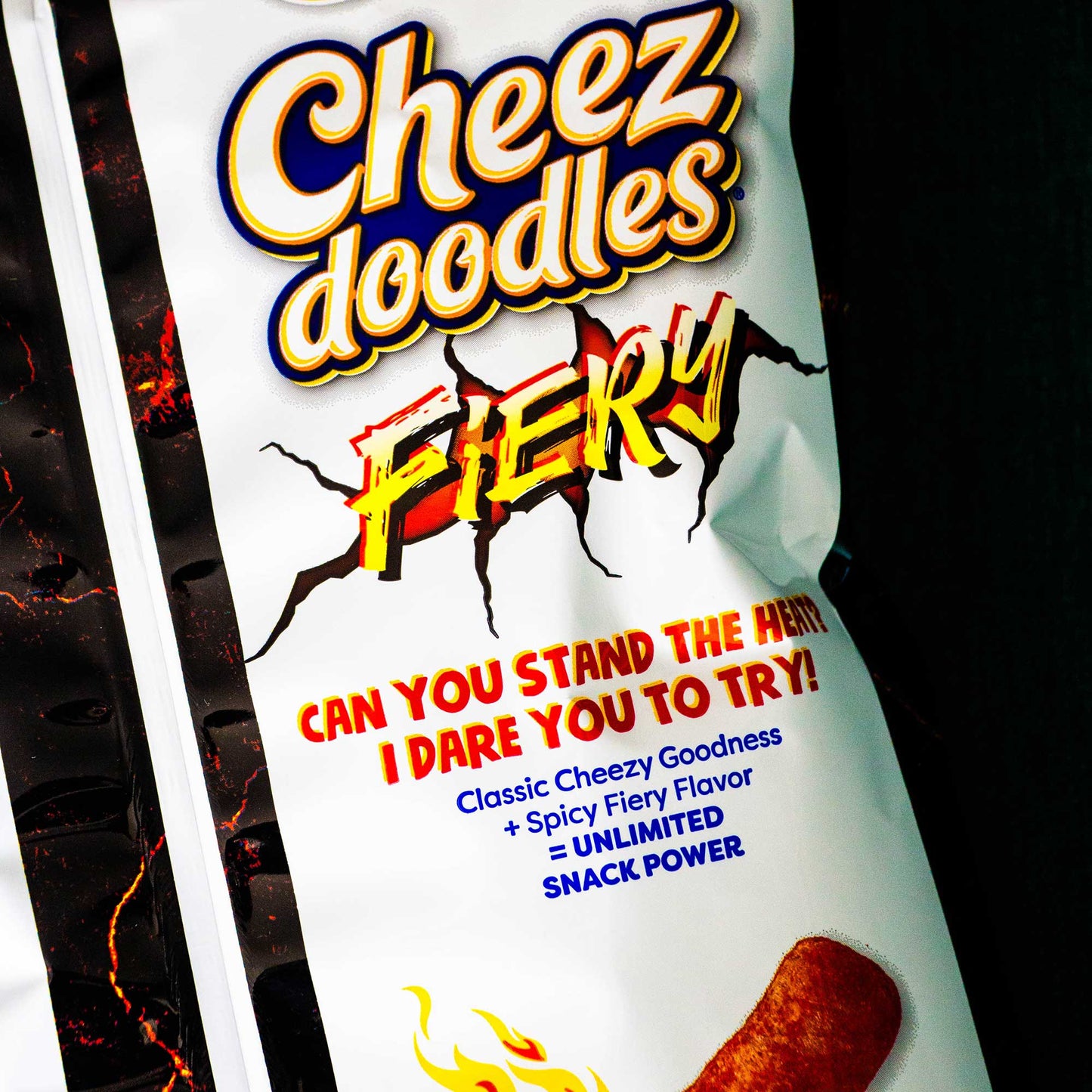 Wise Fiery Cheez Doodles Baked Puffs 7oz