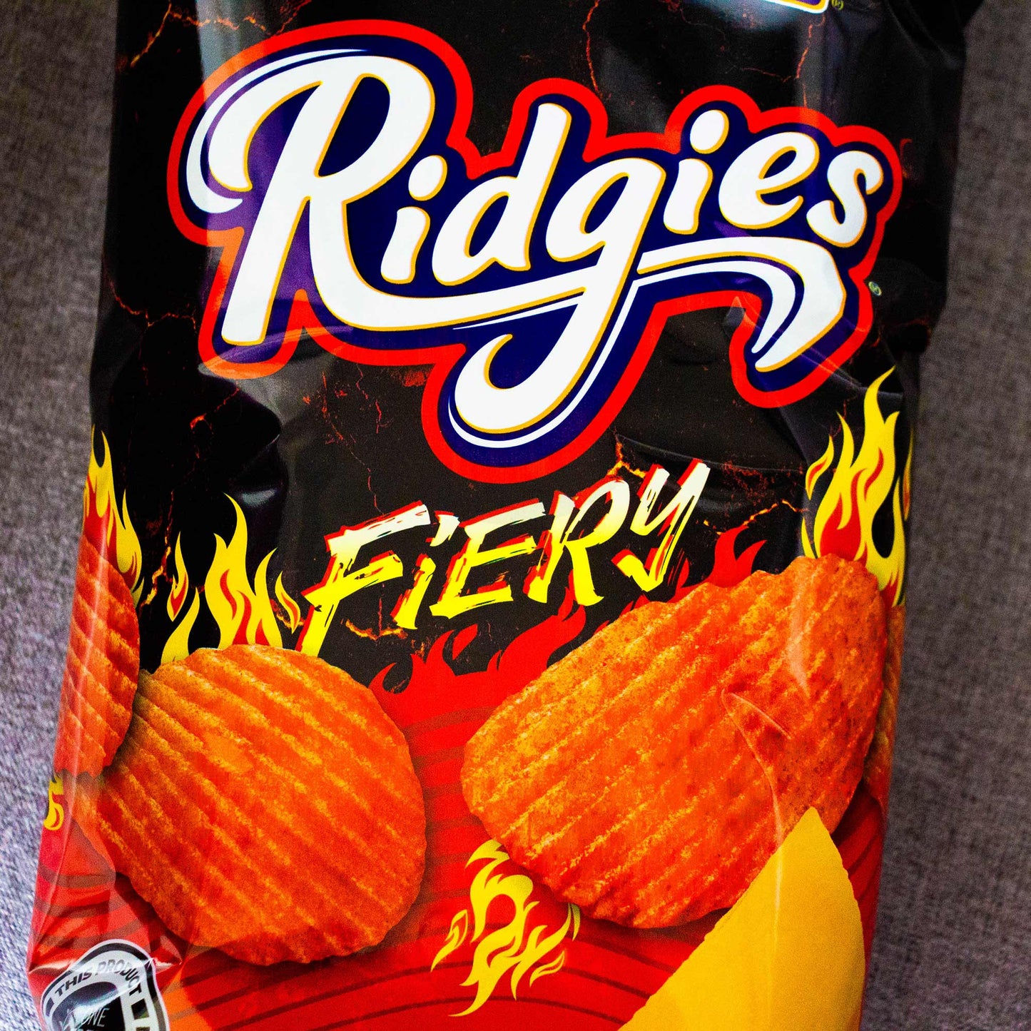 Wise Fiery Ridgies Potato Chips 7.87oz
