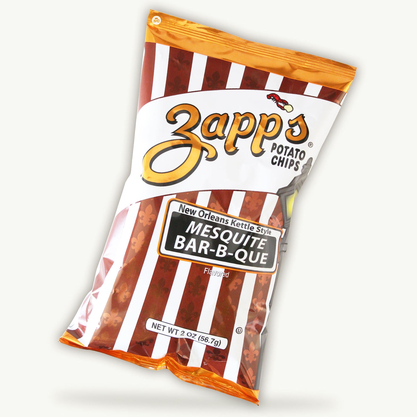 Zapp's Potato Chips Variety Pack - Salt Vinegar, BBQ, Jalapeno, Cajun Dill, Voodoo, Spicy Crawtators, Voodoo Heat - Elmer's Creole Crunch Popcorn - 8 Items