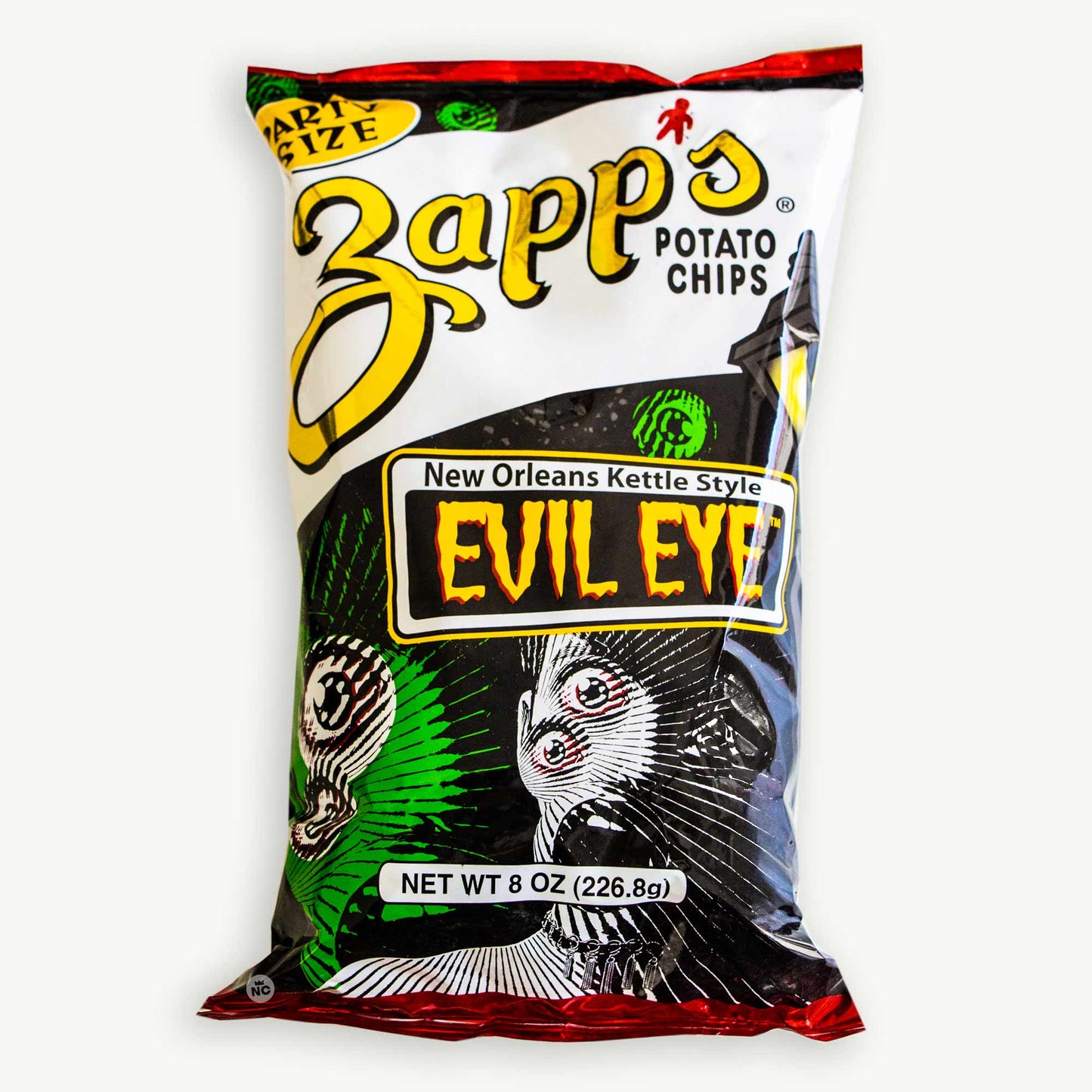 Zapp's Evil Eye New Orleans Kettle Potato Chips 8oz