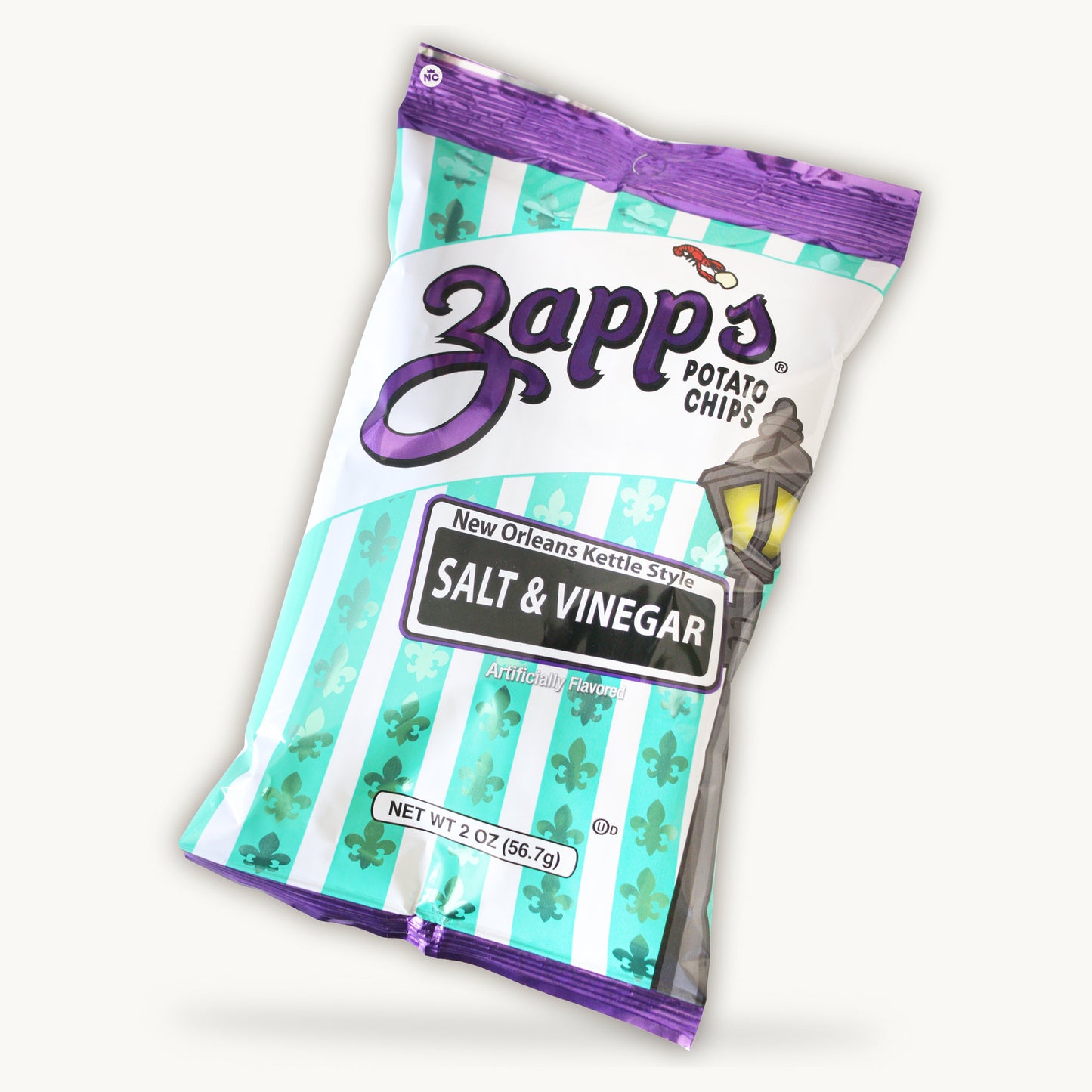 Zapp's Salt Vinegar Kettle Potato Chips 2oz
