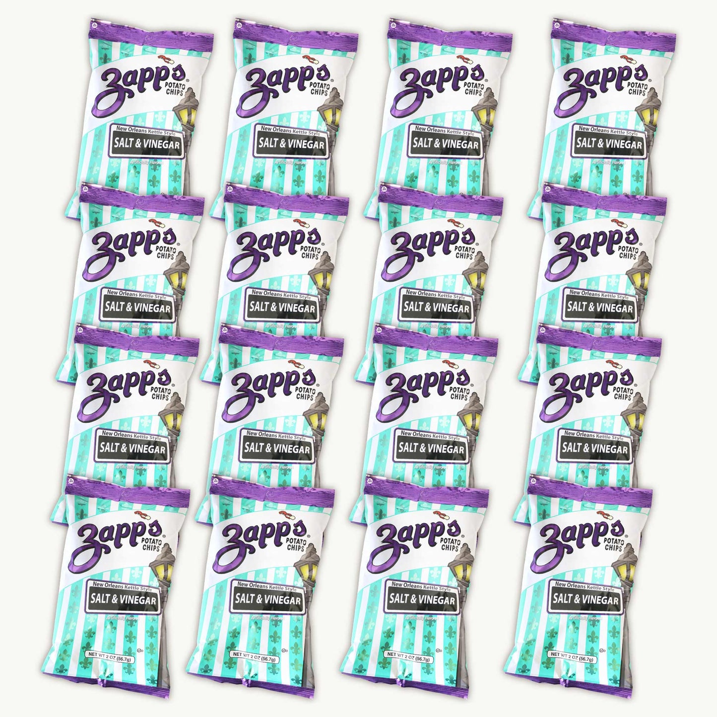 Zapp's Salt Vinegar Kettle Potato Chips 2oz