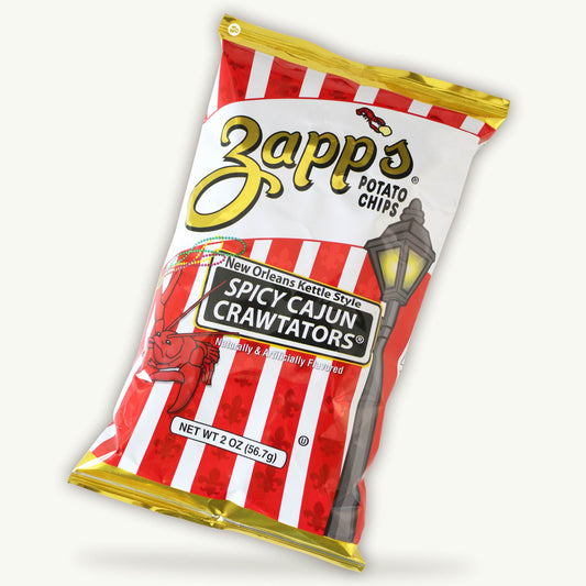 Zapp's Spicy Cajun Crawtators Kettle Potato Chips 2oz