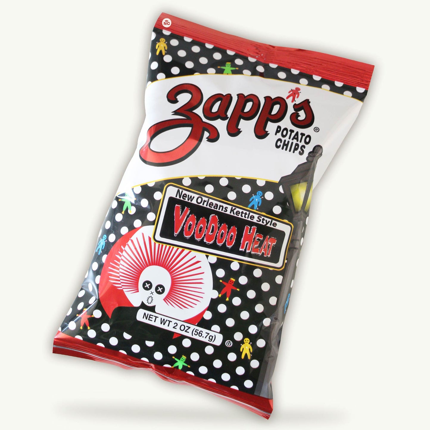 Zapp's Voodoo Heat Kettle Potato Chips 2oz