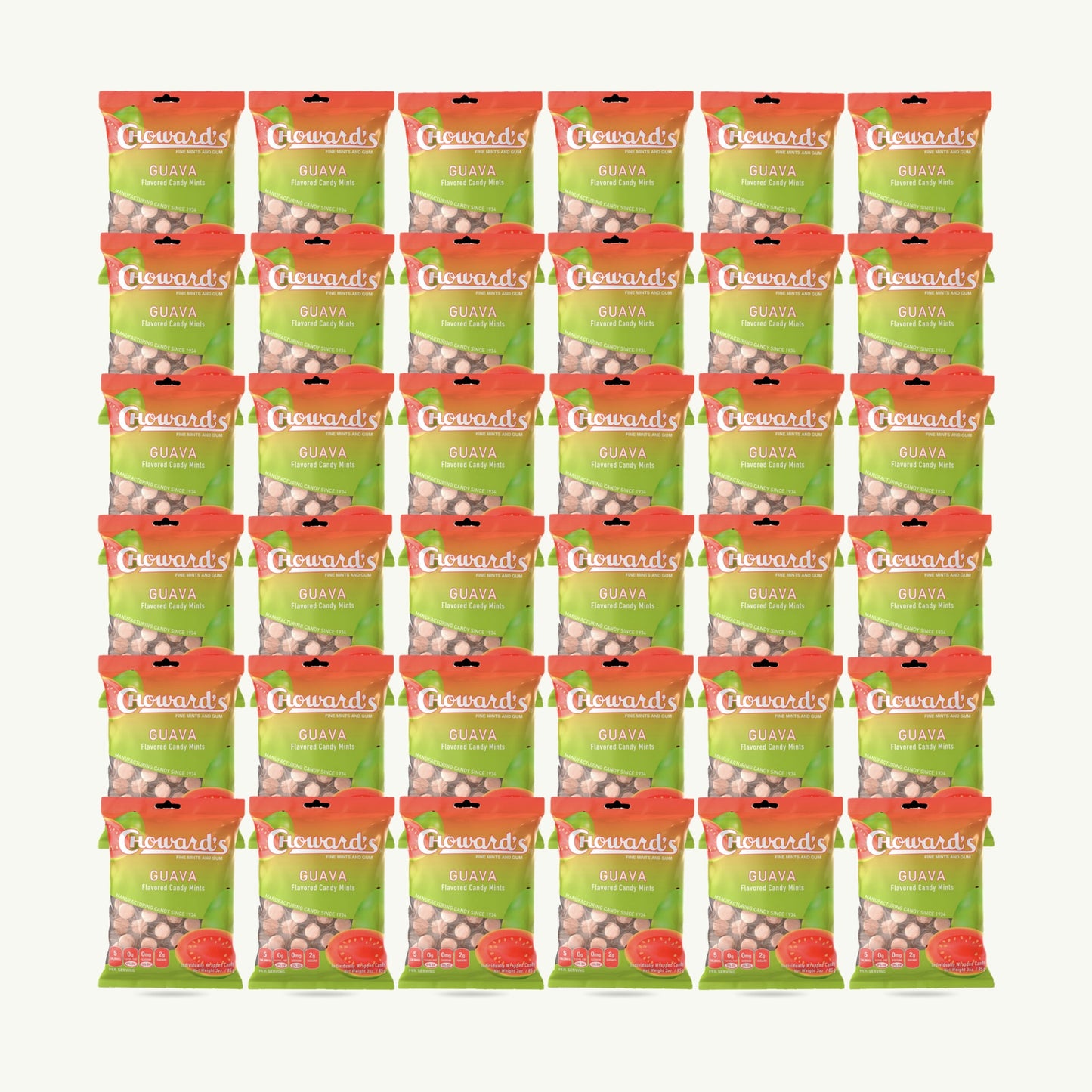 Choward's Guava Flavored Candy Mints 3oz