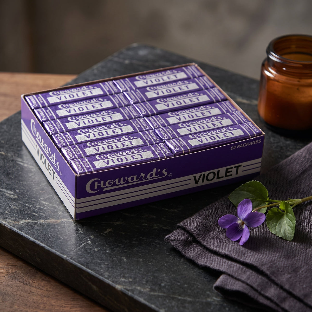 Choward's Violet Flavored Candy Mints 15ct