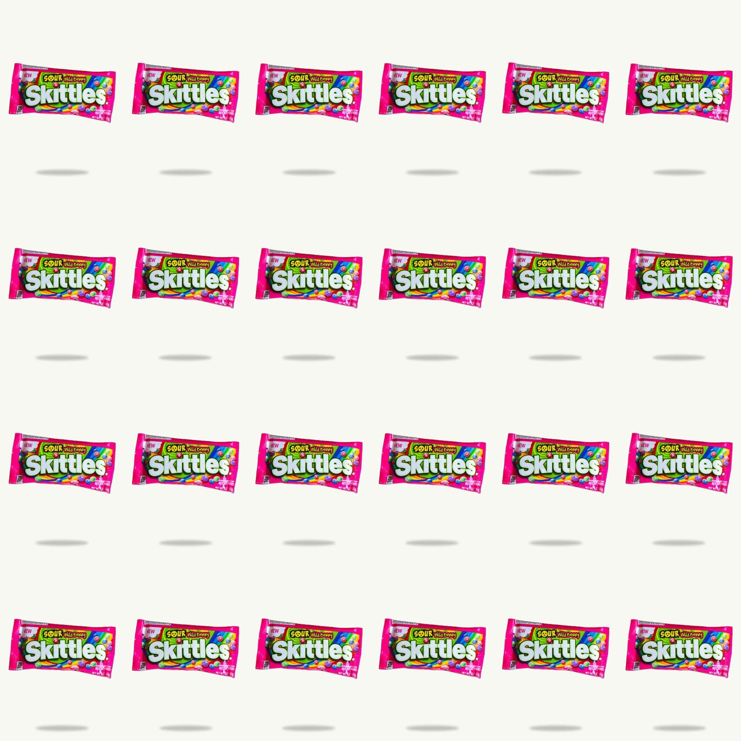 Skittles Sour Wild Berry Candy 1.8oz