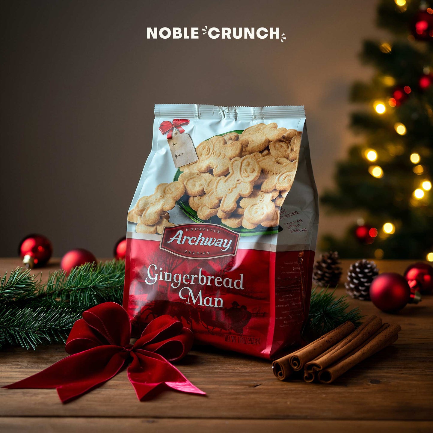 Archway Christmas Gingerbread Man Cookies 10oz