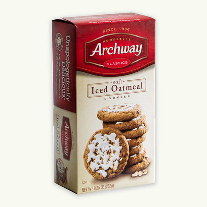 Archway Soft Iced Oatmeal Cookies 9.25oz