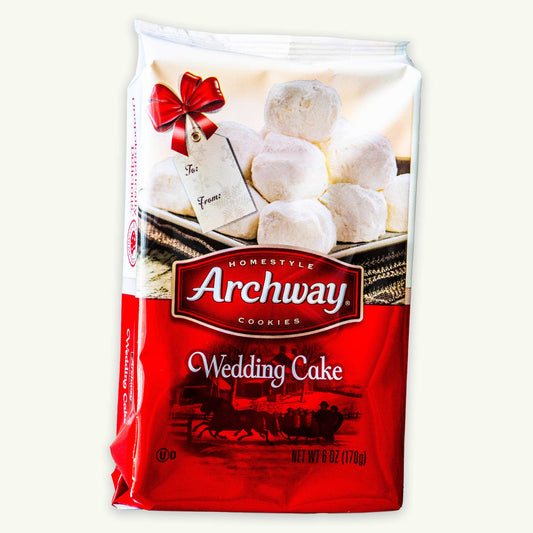 Archway Christmas Holiday Wedding Cake Cookies 6oz