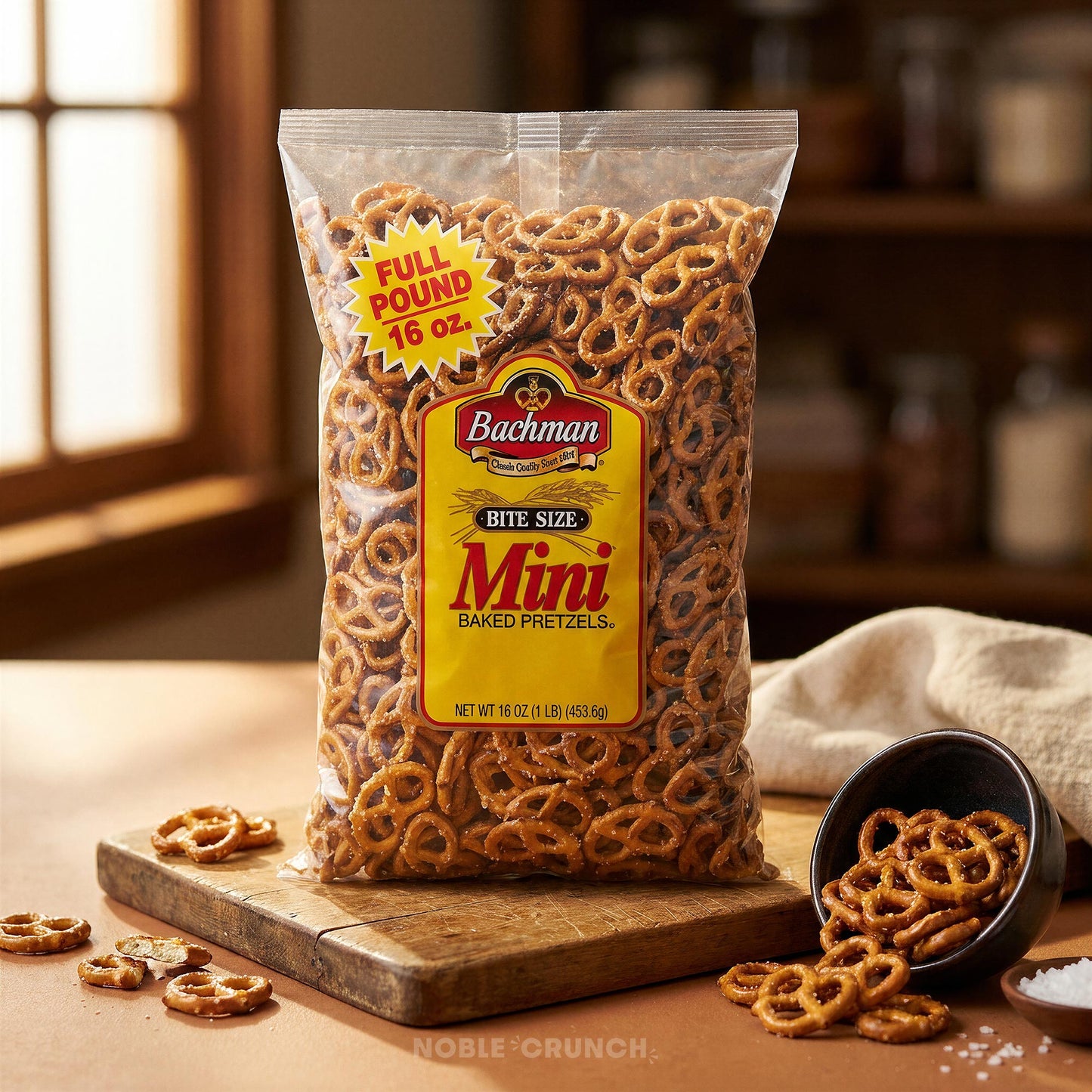 Bachman Pretzels Variety Pack – Mini, Thin'n Right, Twist, Butter Twist - 4 Bags