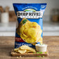 Deep River Krinkle Cut Sour Cream Onion Potato Chip 5oz