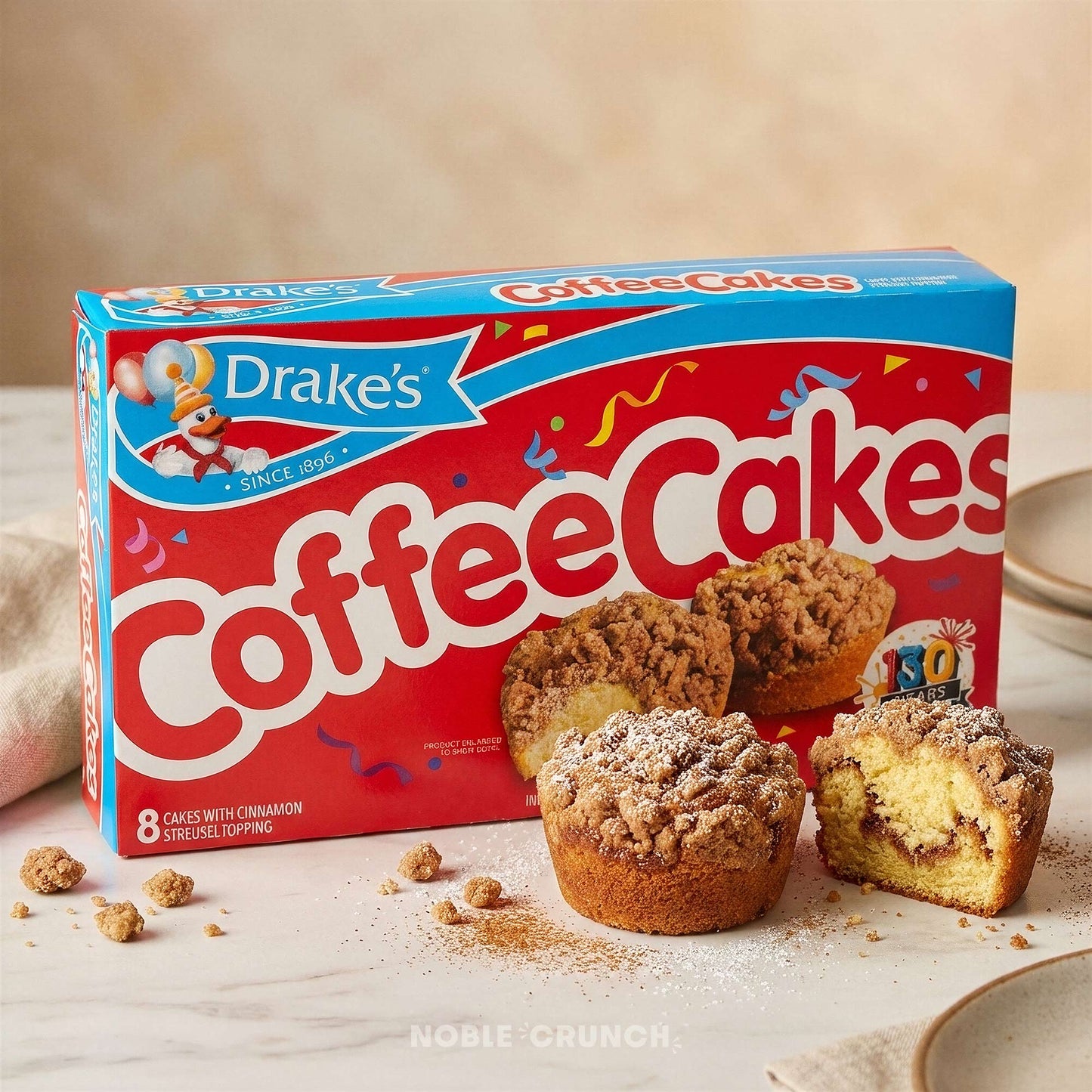 Drake's Variety Pack - Yodels, Coffee Cake, Devil Dogs, Boston Cream Yodels, Funny bones, Mini Pound Cakes - 6 Packs